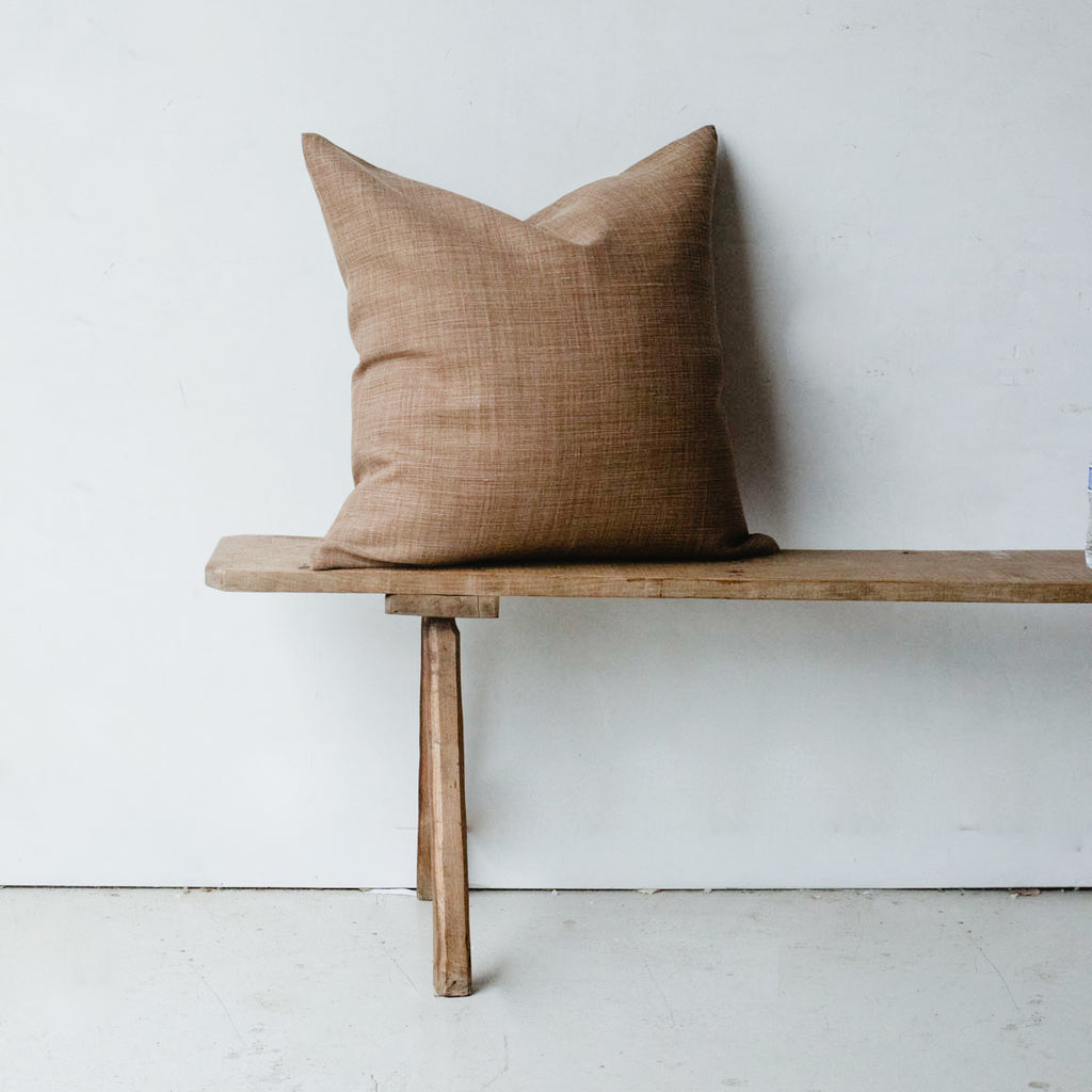 Yarndyed Belgian Linen Pillow Cover elsie green