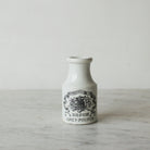 Imprinted Ironstone Mustard Pot - elsie green