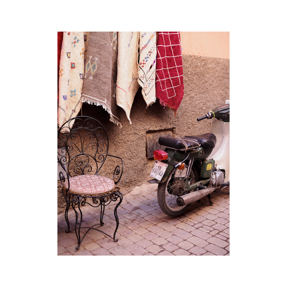 Marrakech Medina Printed Photograph - elsie green