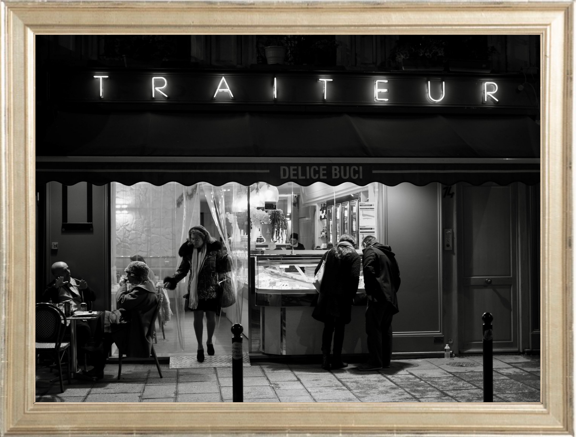 Traiteur Paris Printed Photograph - elsie green