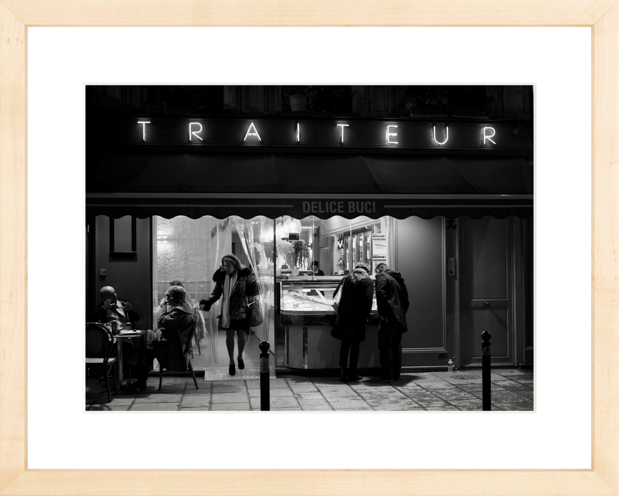 Traiteur Paris Printed Photograph - elsie green