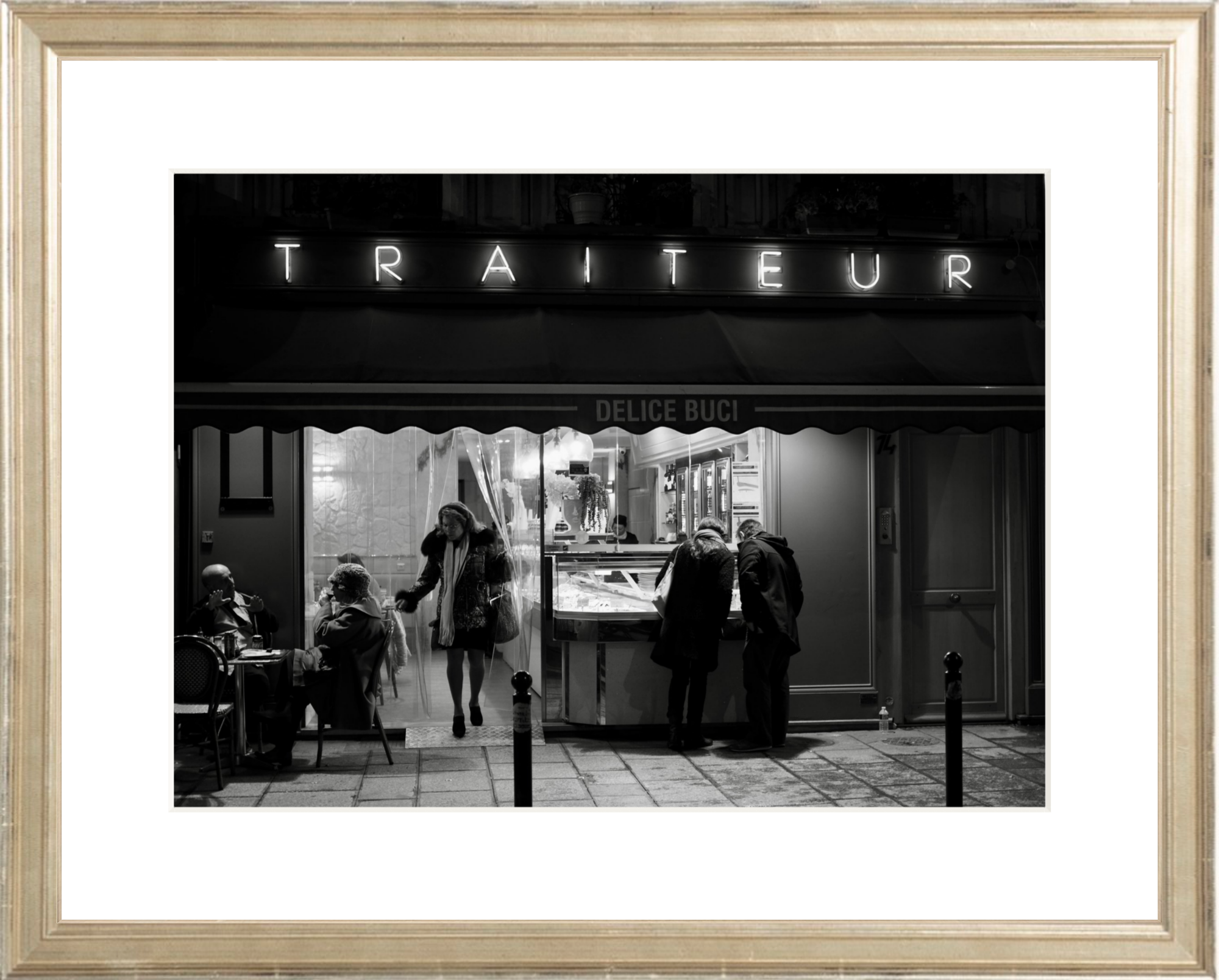 Traiteur Paris Printed Photograph - elsie green