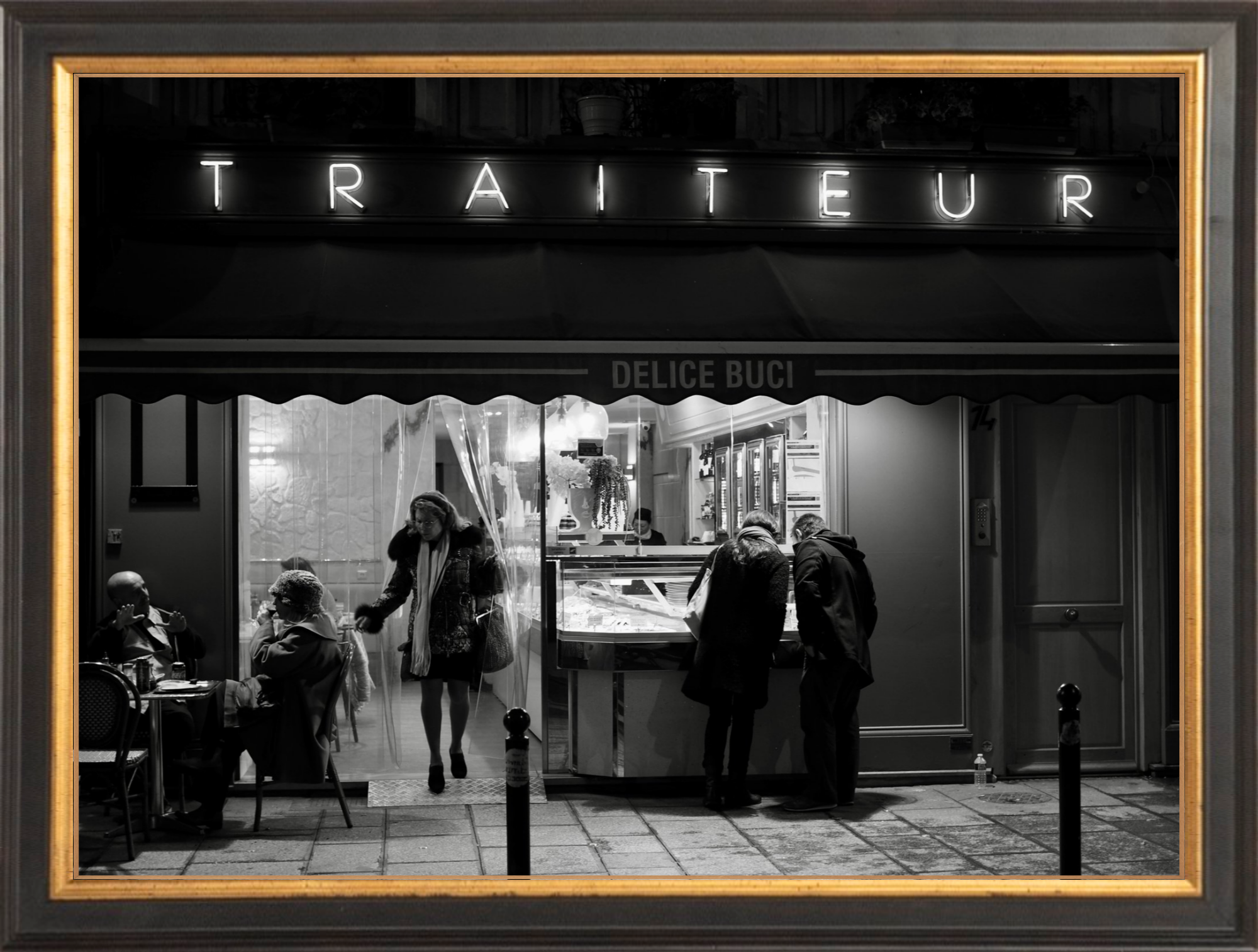 Traiteur Paris Printed Photograph - elsie green