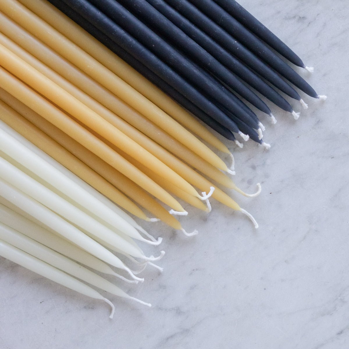 Beeswax Event Taper set of 10 - elsie green - Decor