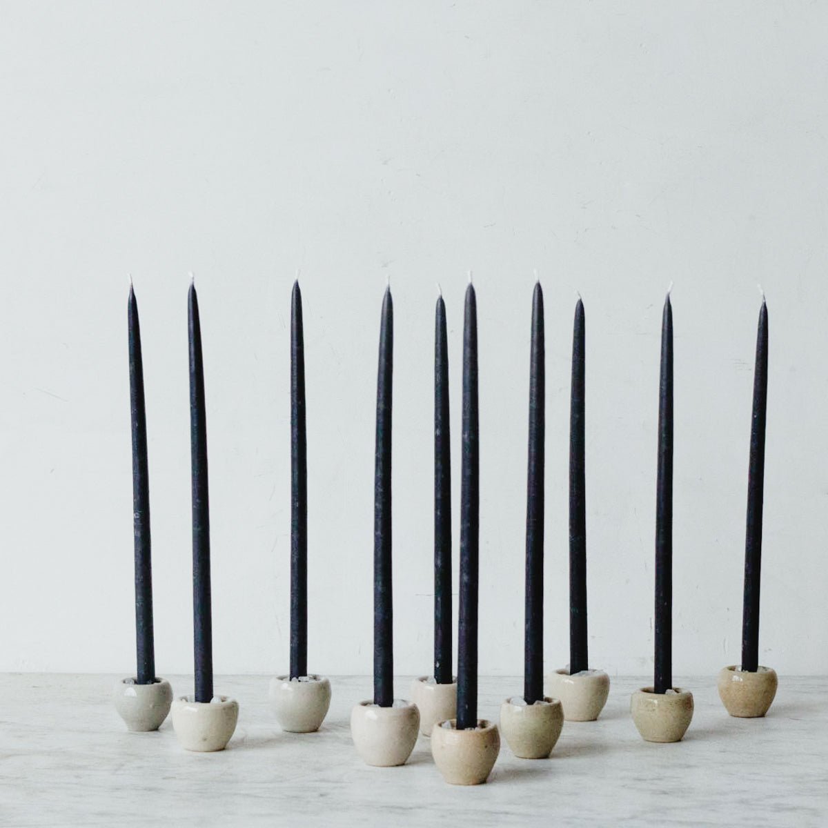 Beeswax Event Taper set of 10 - elsie green - Decor