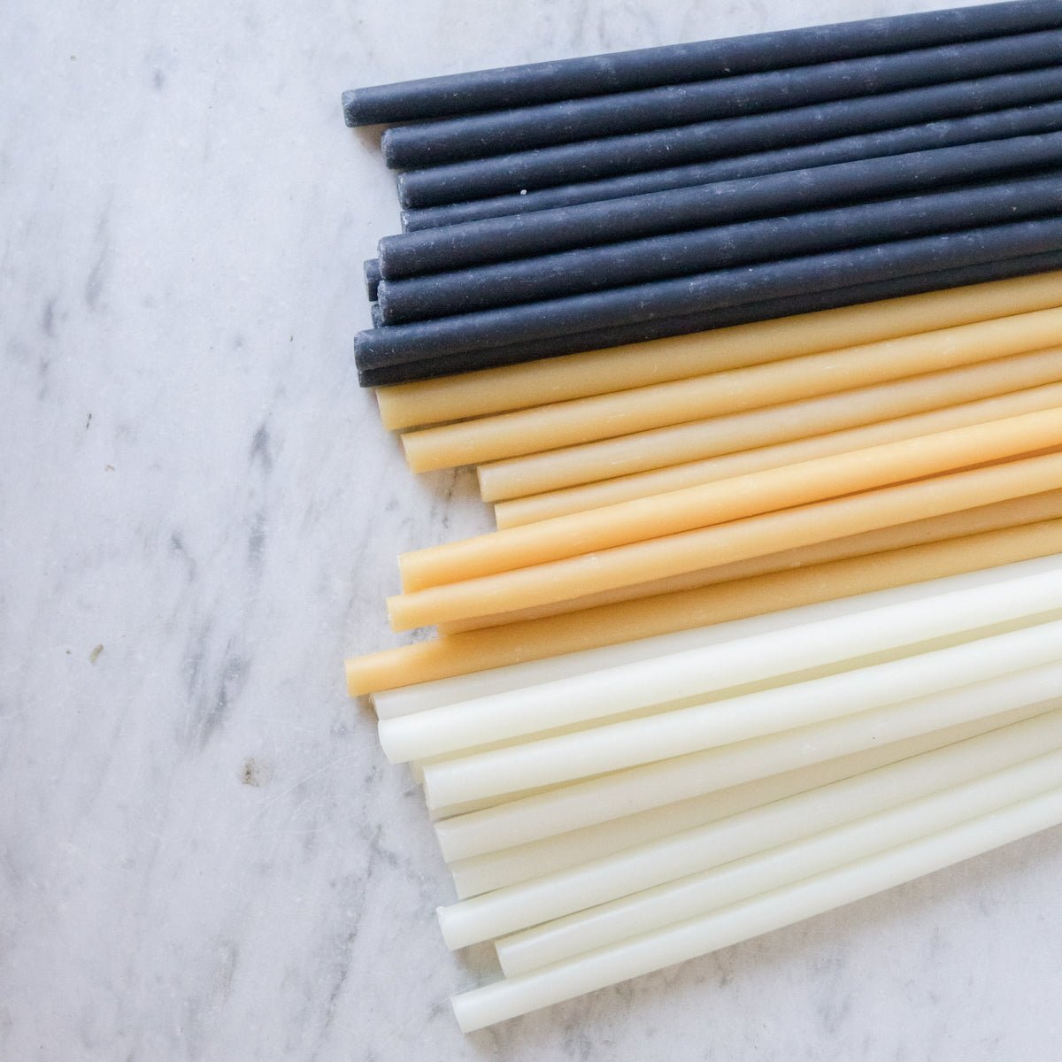 Beeswax Event Taper set of 10 - elsie green - Decor