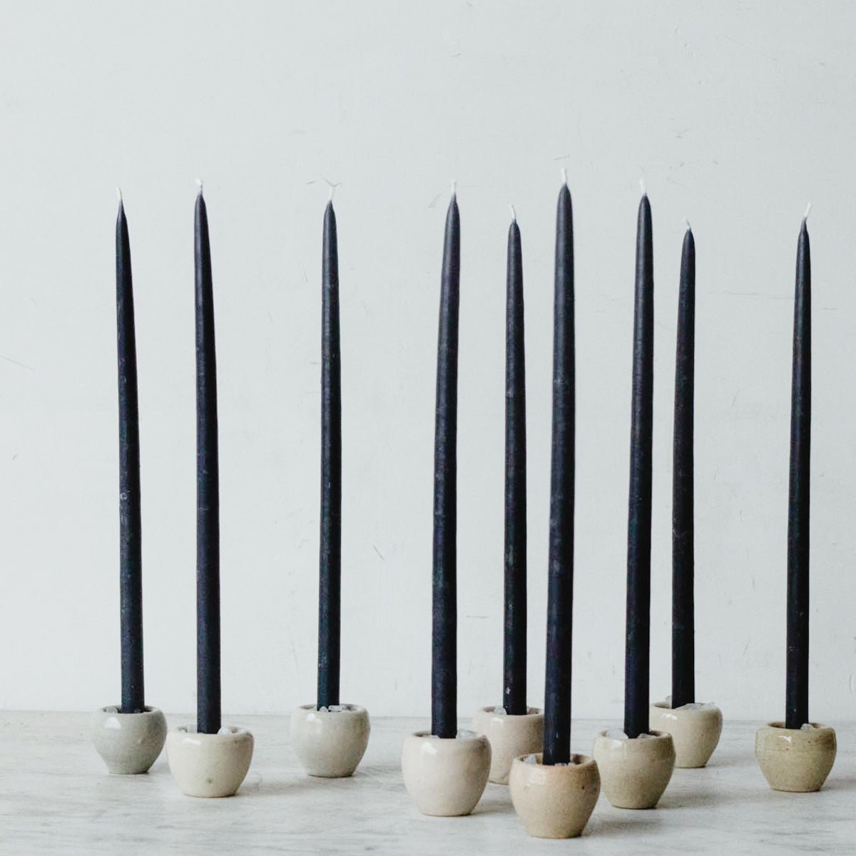 Beeswax Event Taper set of 10 - elsie green - Decor
