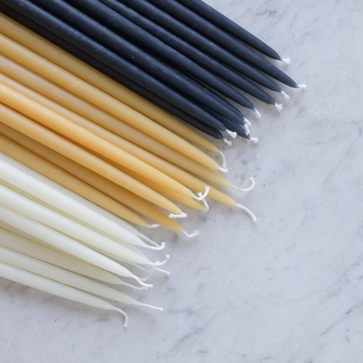 Beeswax Event Taper set of 10 - elsie green - Decor