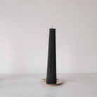 Beeswax Fluted Pillar - elsie green - Decor