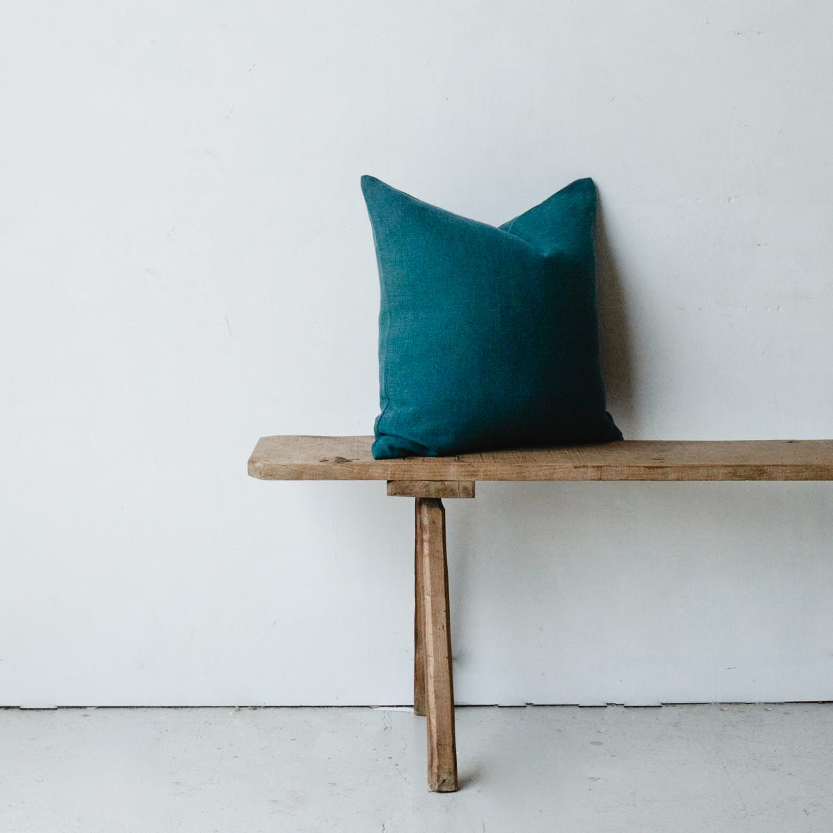 Belgian Linen Pillow Cover - elsie green - Textiles