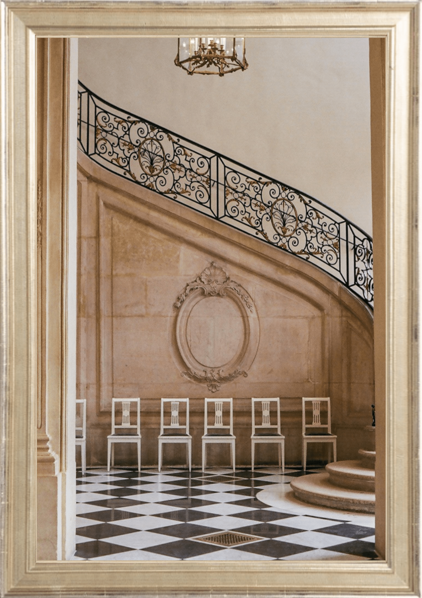 Bienvenue Printed Photograph - elsie green - Art