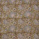 Block Print Pillow Cover | Kundan Stone - elsie green - Textiles
