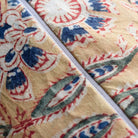 Block Print Pillow Cover | Nidra Gold - elsie green - Textiles