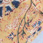 Block Print Pillow Cover | Nidra Gold - elsie green - Textiles