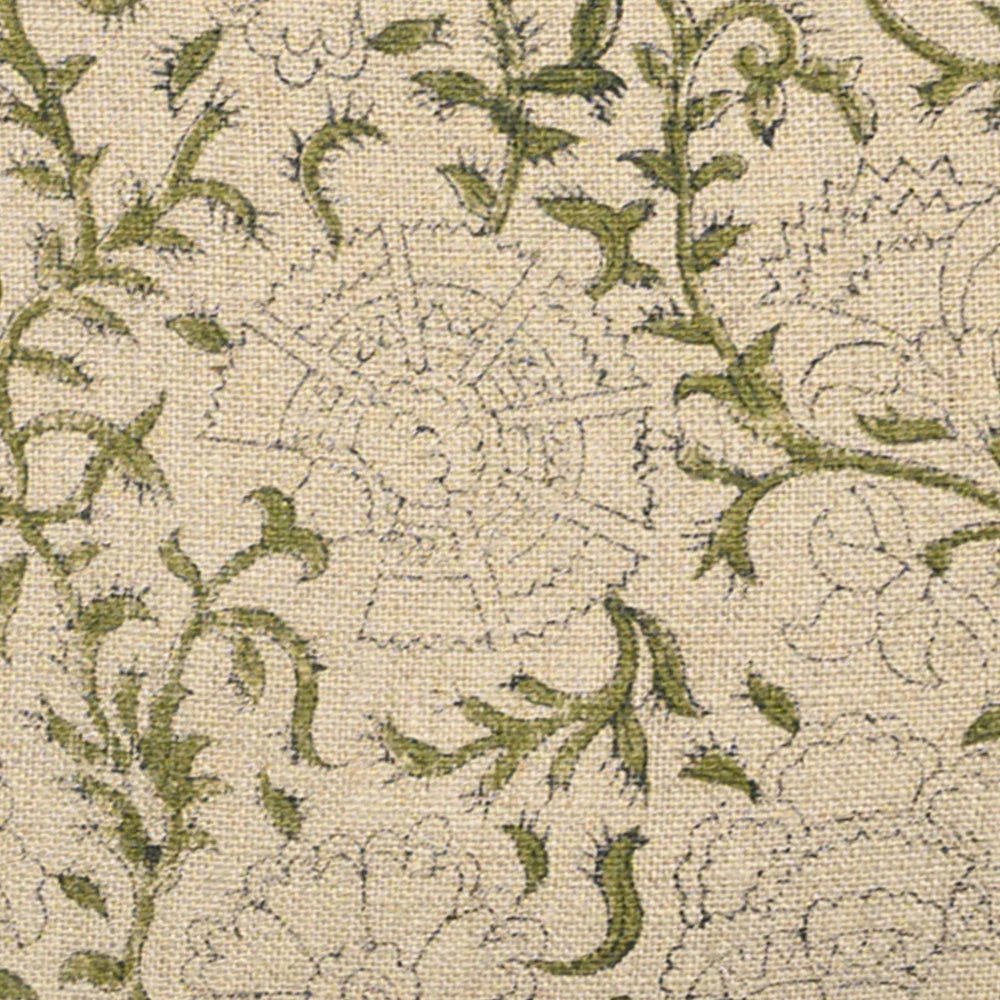 Block Print Pillow Cover | Nisa Mara - elsie green - Textiles