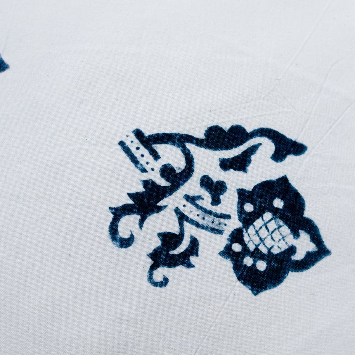 Block Print Pillow Cover | Sophie Indigo - elsie green - Textiles