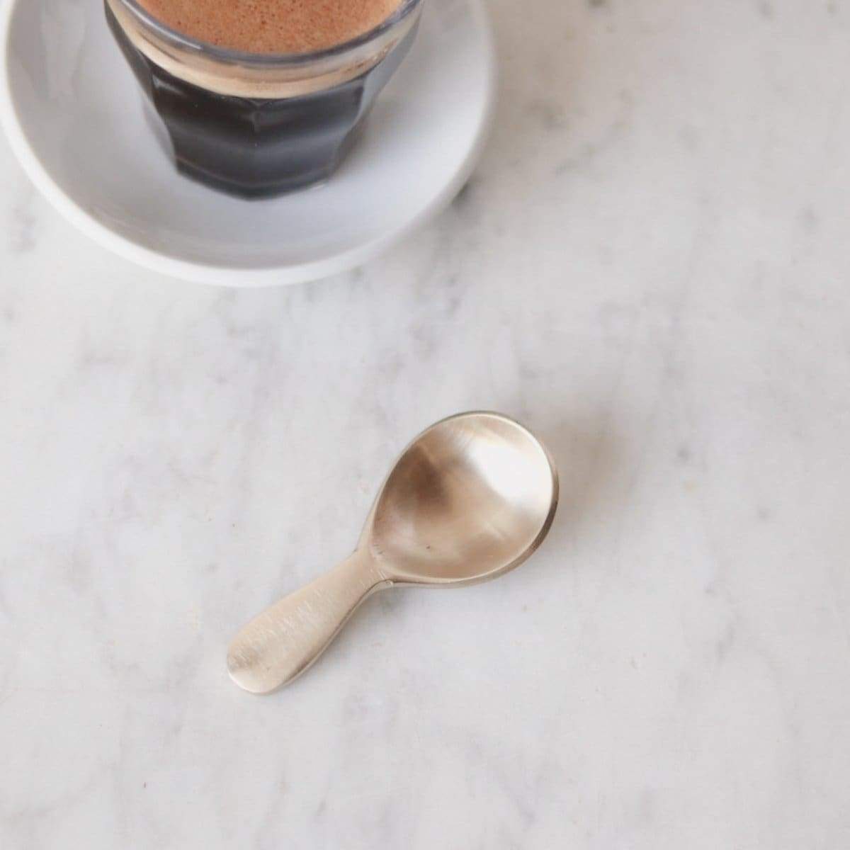 Brass Tea Caddy Spoon - elsie green - The French Kitchen