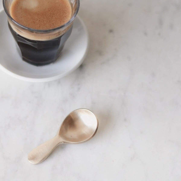 Brass Tea Caddy Spoon - the french kitchen