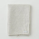 Chambray Stripe Towel - elsie green - Textiles