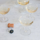 Classic Champagne Coupe Set Of 4 - elsie green - The French Kitchen