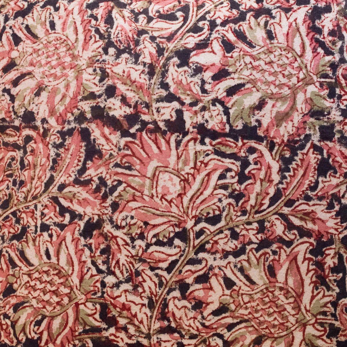 Cotton Block Printed Pillow Cover | Adah Kesar - elsie green - Textiles