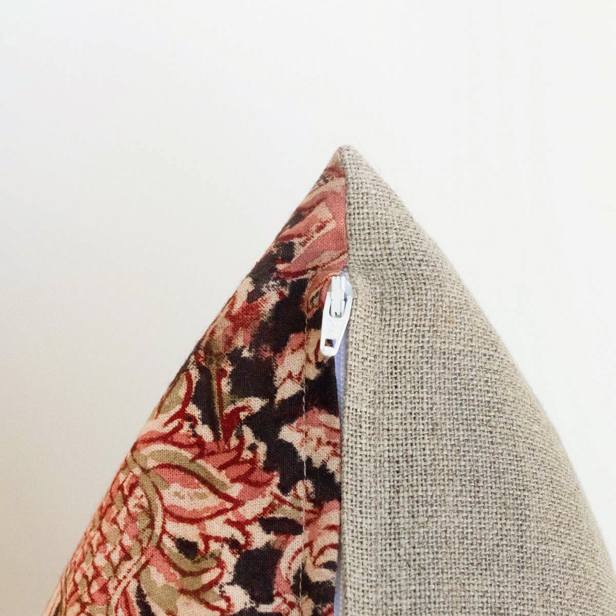 Cotton Block Printed Pillow Cover | Adah Kesar - elsie green - Textiles