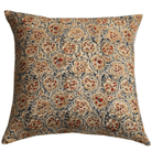 Cotton Block Printed Pillow Cover | Adah Mela - elsie green - Textiles