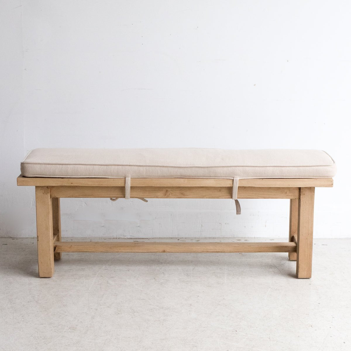 Custom Bench Cushion - elsie green - Textiles