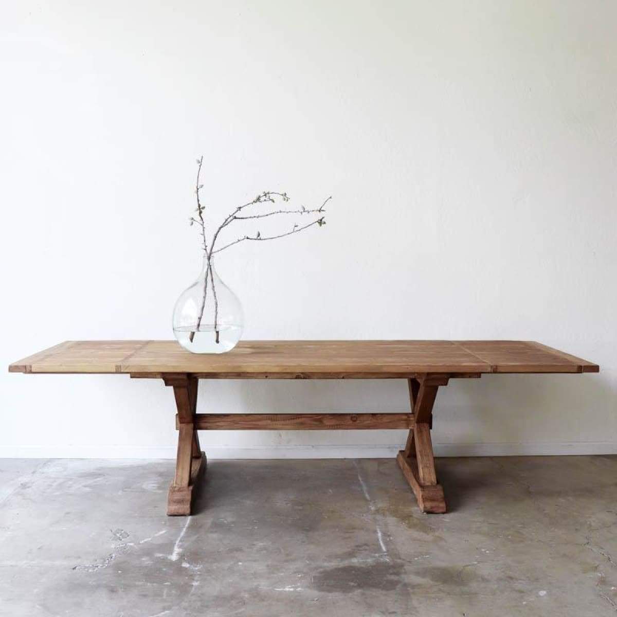 Forager Reclaimed Wood Farm Table - elsie green