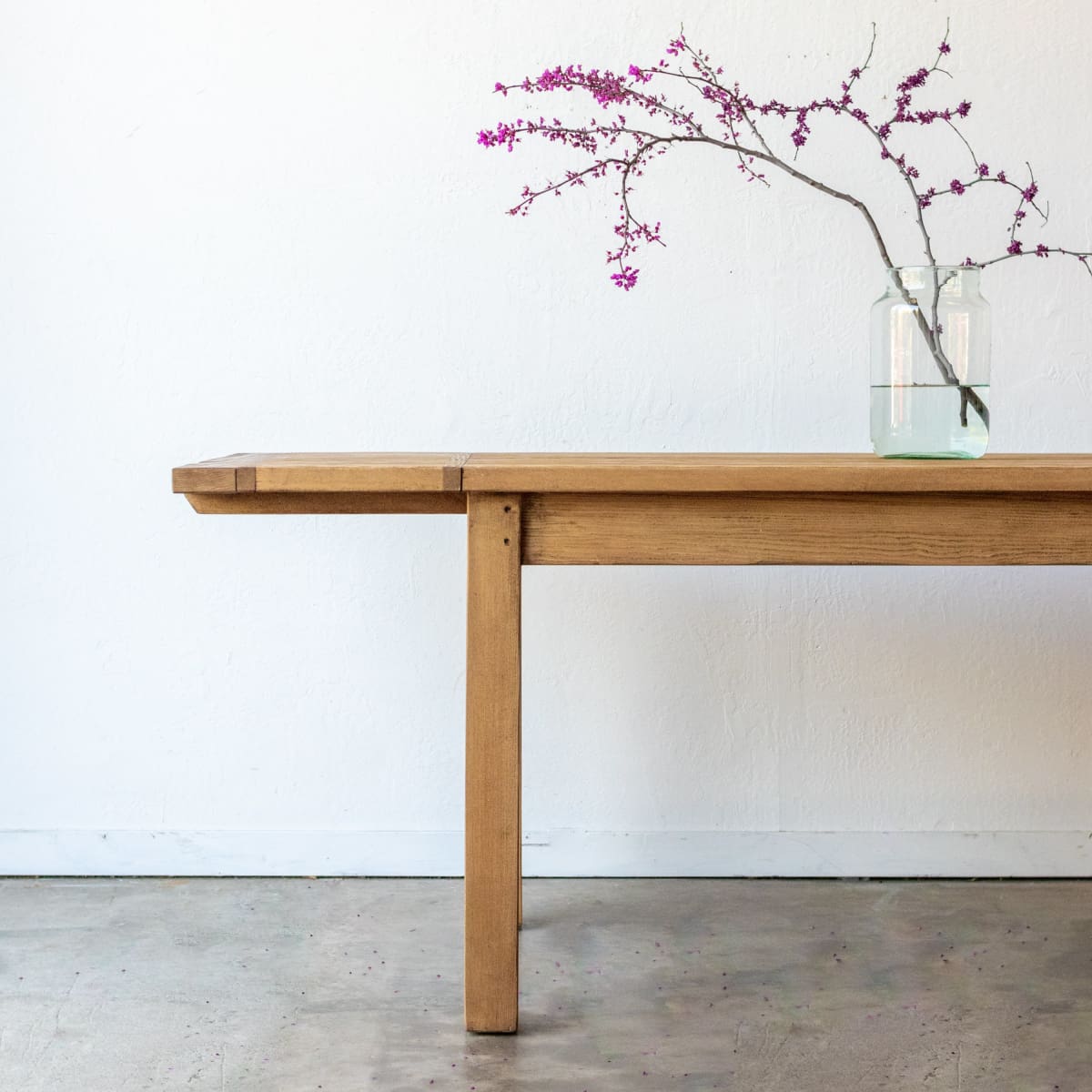 French Inspired Reclaimed Wood Farm Table | Slim Edition - elsie green