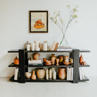 Melrose Reclaimed Wood Console - elsie green