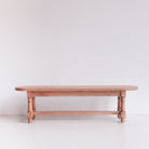 Reclaimed Wood Oval Farm Bench - elsie green