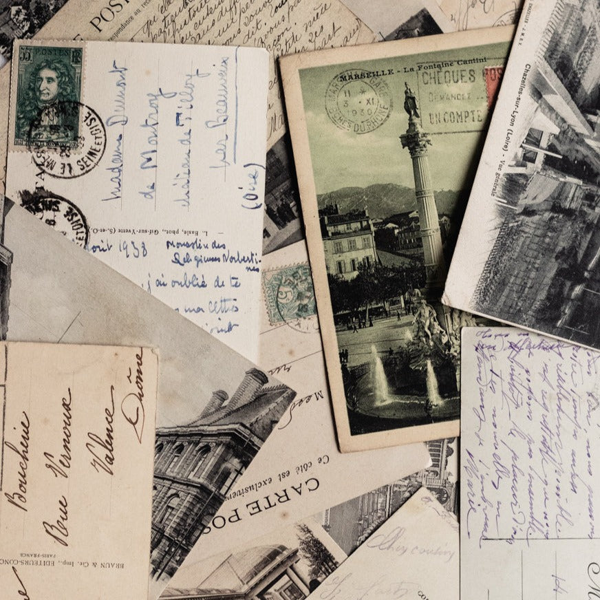 French Postcard Set of 20 - elsie green