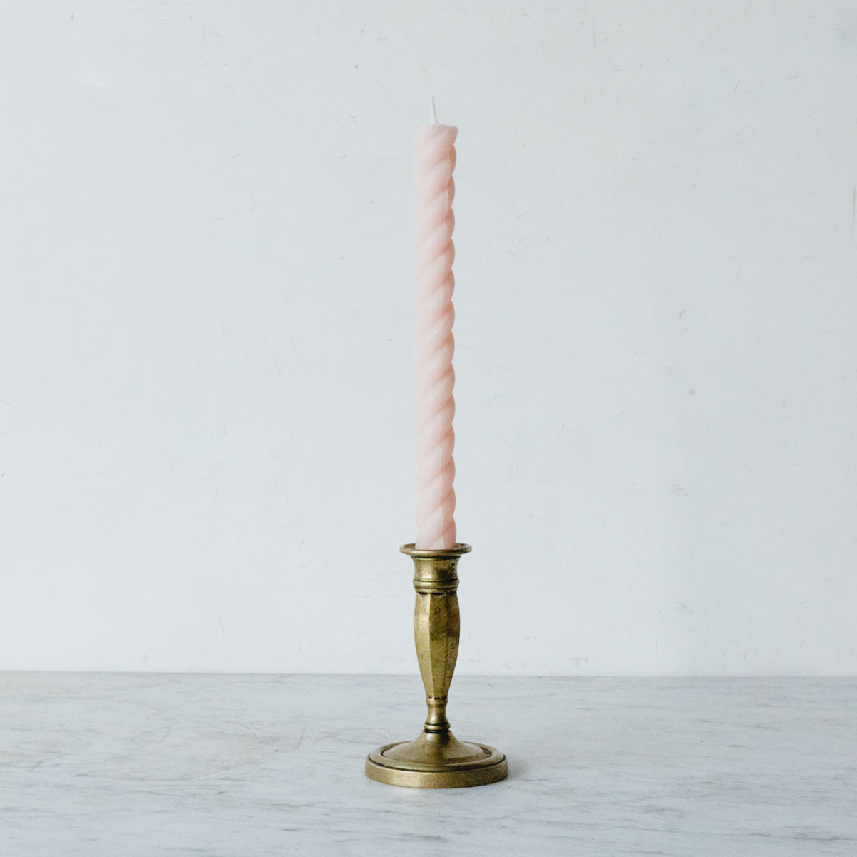 Pair of Twist Beeswax Tapers - elsie green