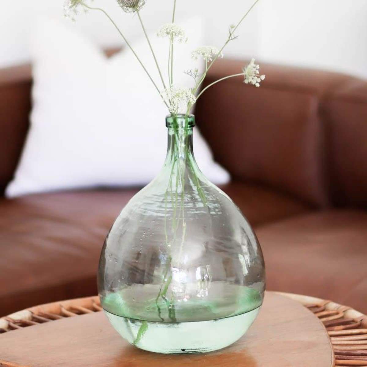 Pretty Vintage Oil Bottle - elsie green