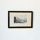 Ship in Port Languedoc Etching - elsie green