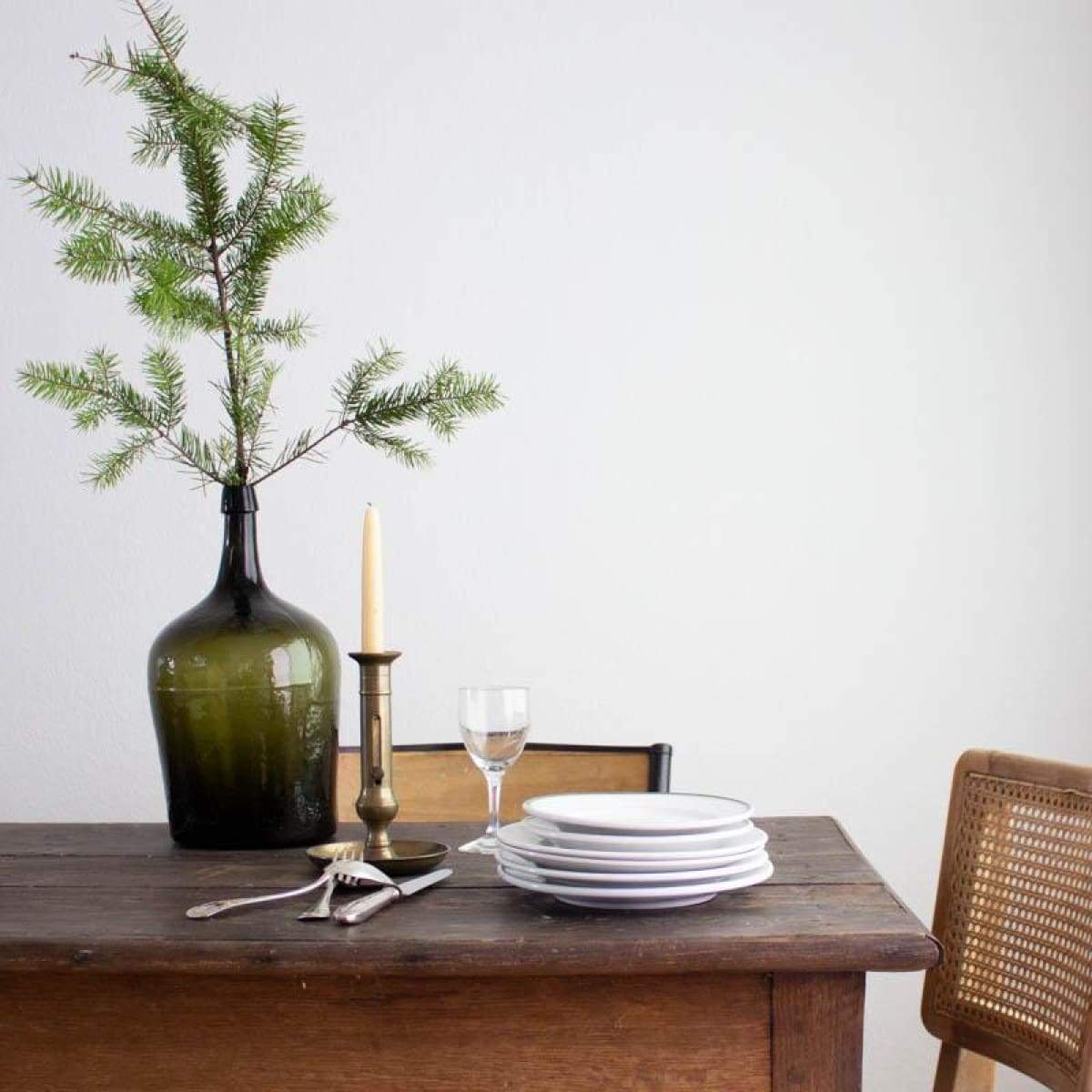 Vintage Brass Candlestick - elsie green