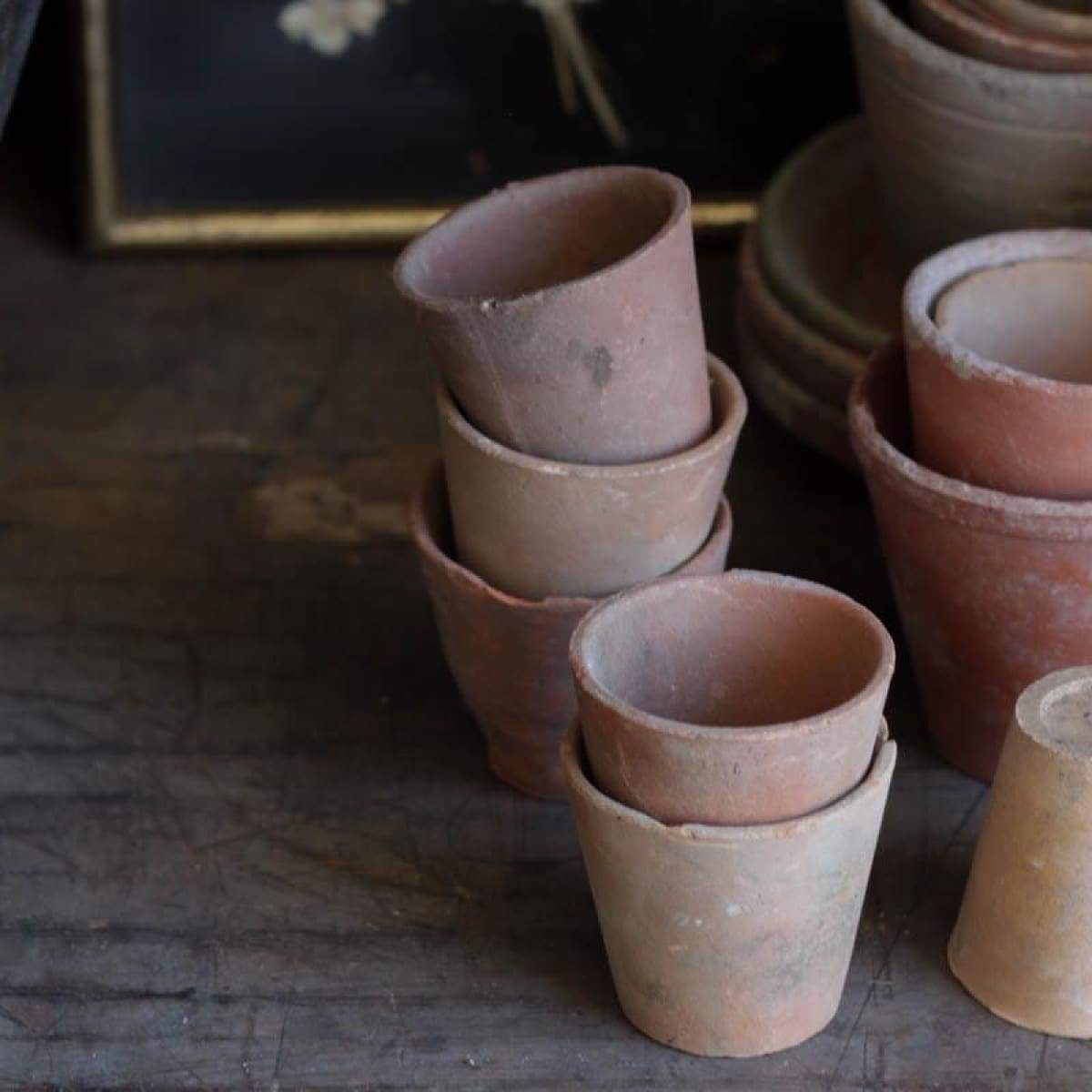 Vintage Garden Pot Set Of 4 - elsie green