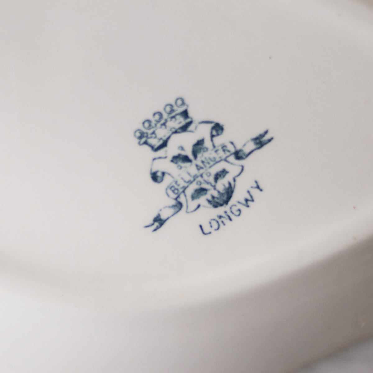 Vintage Transferware Spoon Rest - elsie green