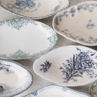 Vintage Transferware Spoon Rest - elsie green
