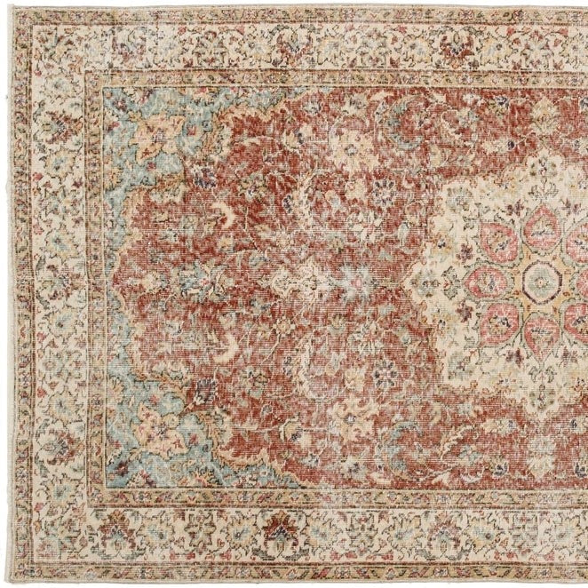 Faraj Vintage Rug | 5'1" x 9'6" - elsie green