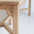 Farmhouse Reclaimed Wood Work Table - elsie green - Custom Furniture