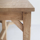 Farmhouse Reclaimed Wood Work Table - elsie green - Custom Furniture