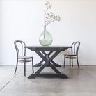 Forager Reclaimed Wood Farm Table - elsie green - Custom Furniture