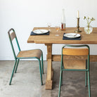 Forager Reclaimed Wood Farm Table | Slim Edition - elsie green - Custom Furniture