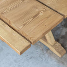 Forager Reclaimed Wood Farm Table | Slim Edition - elsie green - Custom Furniture
