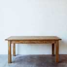 French Inspired Reclaimed Wood Farm Table - elsie green - Custom Furniture