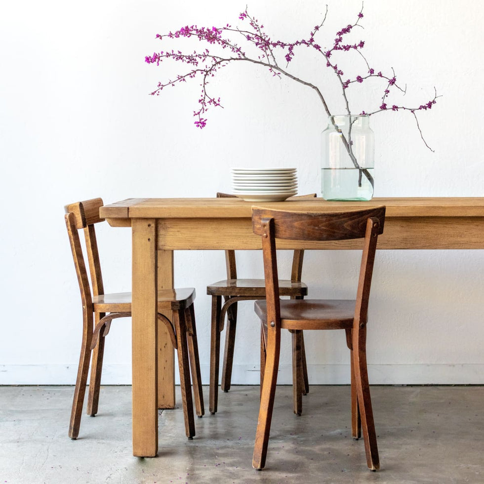 French Inspired Reclaimed Wood Farm Table 