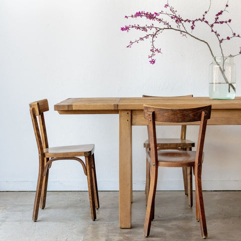 French Inspired Reclaimed Wood Farm Table | Slim Edition | elsie green ...