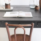 French Inspired Reclaimed Wood Partner's Desk - elsie green - Custom Furniture